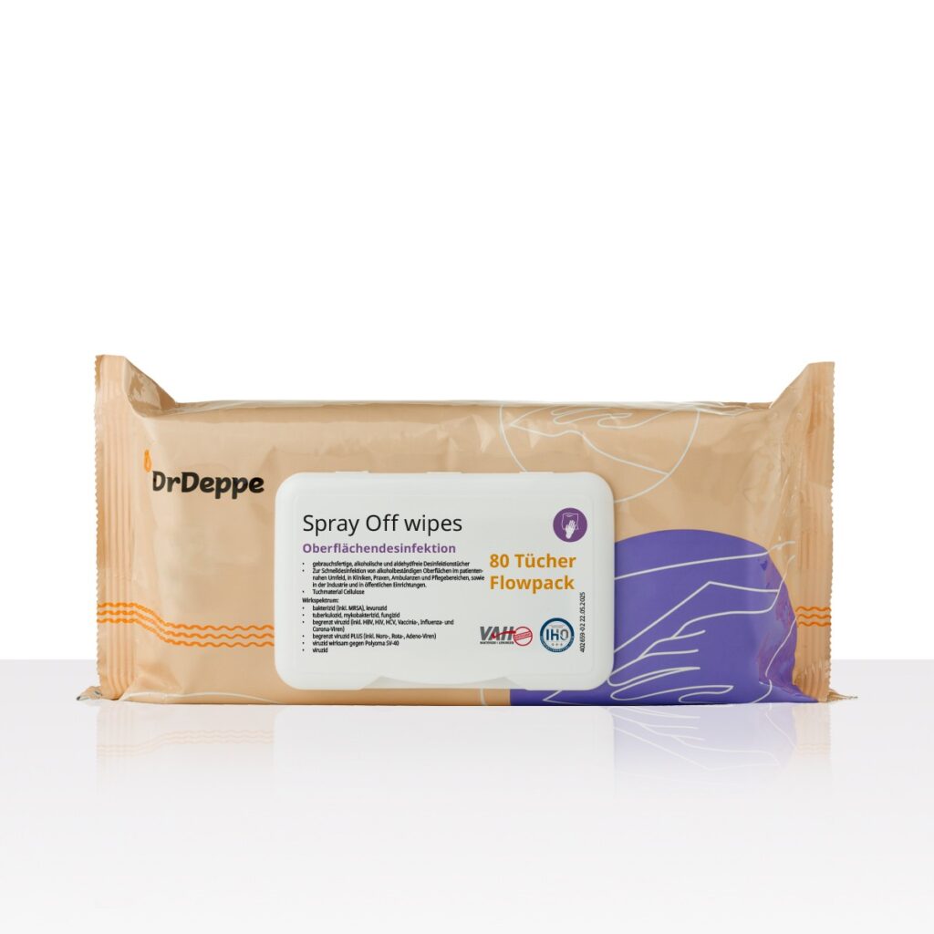 Vorschaubild Spray Off wipes (Cellulose) 80 Tücher mit LID
