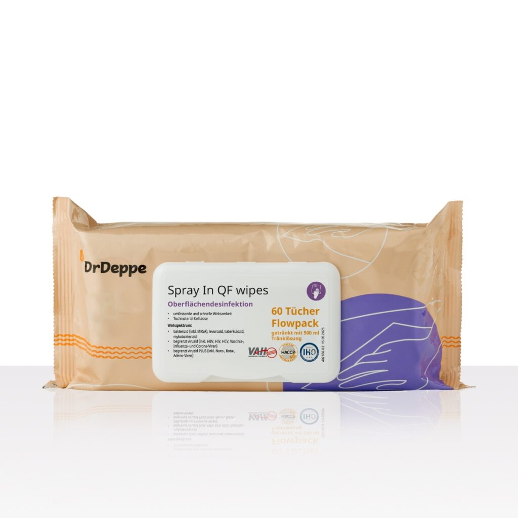 Vorschaubild Spray In QF wipes 60 Tücher (Cellulose) Flowpack