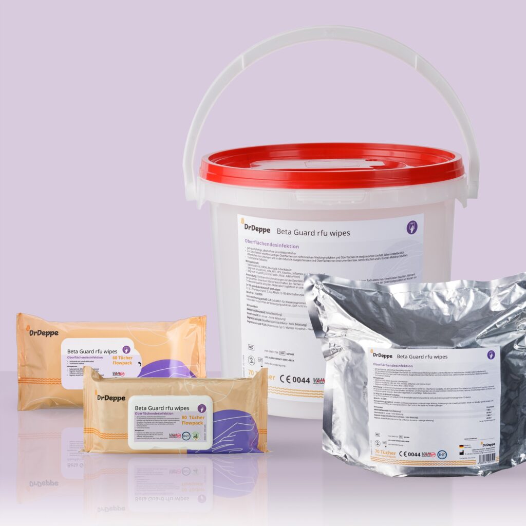 Vorschaubild Beta Guard rfu wipes (Cellulose) 60, 70 und 80 Tücher