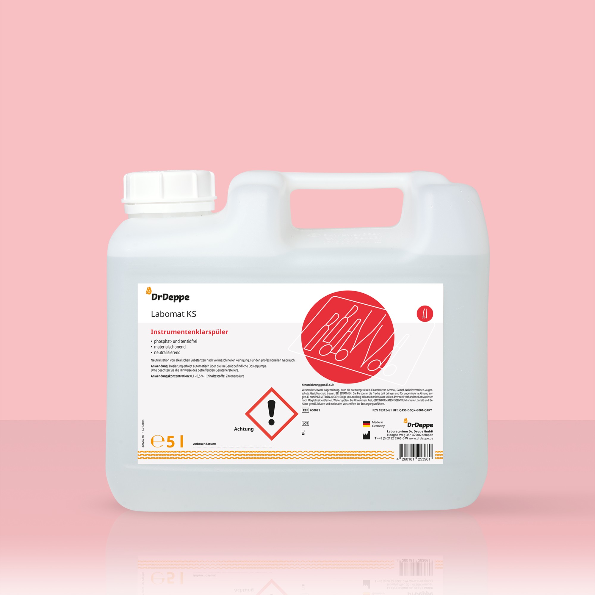 Vorschaubild Labomat KS 5 L (rot)