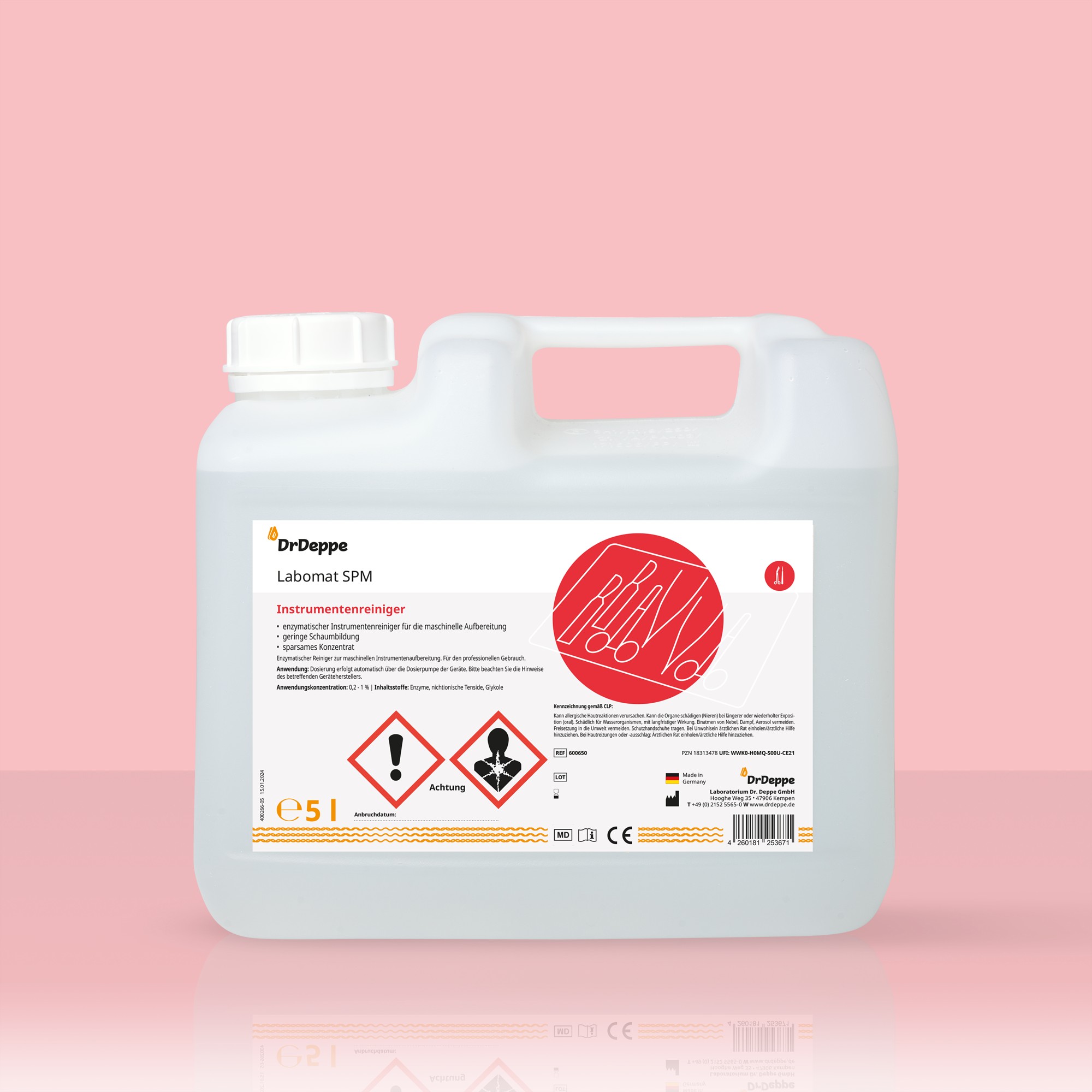 Vorschaubild Labomat SPM 5 L (rot)